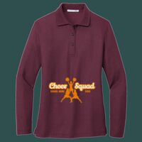 Women's Silk Touch Long Sleeve Polo Thumbnail