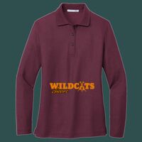 Women's Silk Touch Long Sleeve Polo Thumbnail