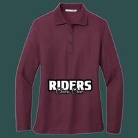 Women's Silk Touch Long Sleeve Polo Thumbnail