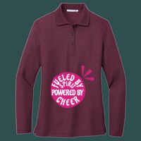 Women's Silk Touch Long Sleeve Polo Thumbnail