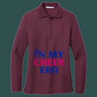 Women's Silk Touch Long Sleeve Polo Thumbnail