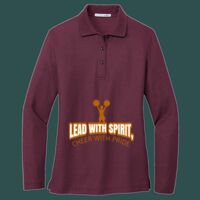 Women's Silk Touch Long Sleeve Polo Thumbnail