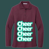 Women's Silk Touch Long Sleeve Polo Thumbnail