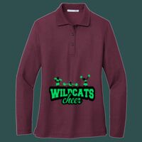 Women's Silk Touch Long Sleeve Polo Thumbnail
