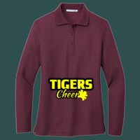 Women's Silk Touch Long Sleeve Polo Thumbnail