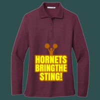 Women's Silk Touch Long Sleeve Polo Thumbnail