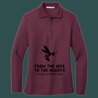 Women's Silk Touch Long Sleeve Polo Thumbnail