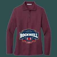 Women's Silk Touch Long Sleeve Polo Thumbnail