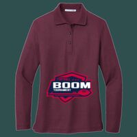 Women's Silk Touch Long Sleeve Polo Thumbnail