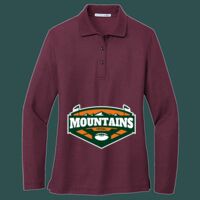 Women's Silk Touch Long Sleeve Polo Thumbnail