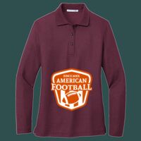 Women's Silk Touch Long Sleeve Polo Thumbnail