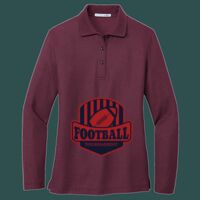 Women's Silk Touch Long Sleeve Polo Thumbnail