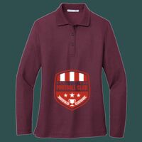 Women's Silk Touch Long Sleeve Polo Thumbnail