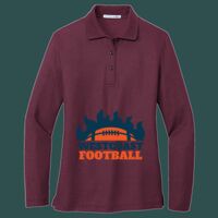 Women's Silk Touch Long Sleeve Polo Thumbnail