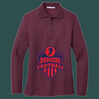 Women's Silk Touch Long Sleeve Polo Thumbnail