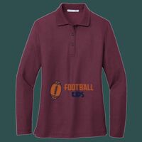 Women's Silk Touch Long Sleeve Polo Thumbnail