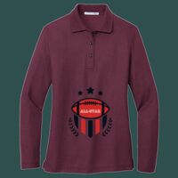 Women's Silk Touch Long Sleeve Polo Thumbnail
