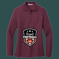 Women's Silk Touch Long Sleeve Polo Thumbnail