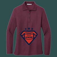Women's Silk Touch Long Sleeve Polo Thumbnail