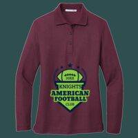 Women's Silk Touch Long Sleeve Polo Thumbnail
