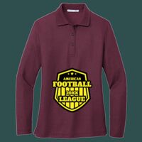 Women's Silk Touch Long Sleeve Polo Thumbnail