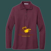 Women's Silk Touch Long Sleeve Polo Thumbnail
