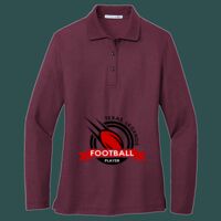 Women's Silk Touch Long Sleeve Polo Thumbnail