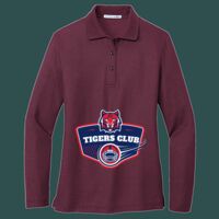 Women's Silk Touch Long Sleeve Polo Thumbnail