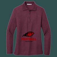 Women's Silk Touch Long Sleeve Polo Thumbnail