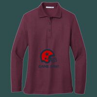 Women's Silk Touch Long Sleeve Polo Thumbnail