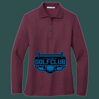 Women's Silk Touch Long Sleeve Polo Thumbnail