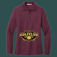 Women's Silk Touch Long Sleeve Polo Thumbnail