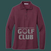 Women's Silk Touch Long Sleeve Polo Thumbnail
