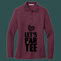 Women's Silk Touch Long Sleeve Polo Thumbnail