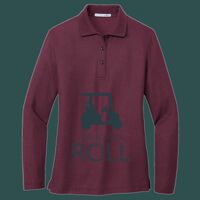 Women's Silk Touch Long Sleeve Polo Thumbnail