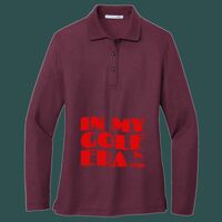Women's Silk Touch Long Sleeve Polo Thumbnail
