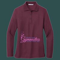 Women's Silk Touch Long Sleeve Polo Thumbnail