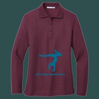 Women's Silk Touch Long Sleeve Polo Thumbnail
