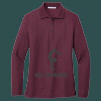 Women's Silk Touch Long Sleeve Polo Thumbnail