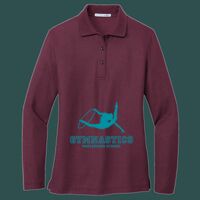 Women's Silk Touch Long Sleeve Polo Thumbnail