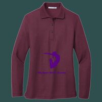 Women's Silk Touch Long Sleeve Polo Thumbnail