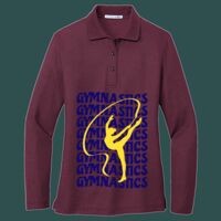 Women's Silk Touch Long Sleeve Polo Thumbnail