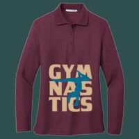 Women's Silk Touch Long Sleeve Polo Thumbnail