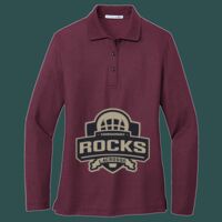 Women's Silk Touch Long Sleeve Polo Thumbnail