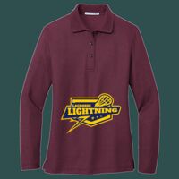 Women's Silk Touch Long Sleeve Polo Thumbnail
