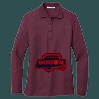 Women's Silk Touch Long Sleeve Polo Thumbnail