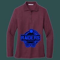 Women's Silk Touch Long Sleeve Polo Thumbnail