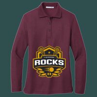 Women's Silk Touch Long Sleeve Polo Thumbnail