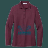 Women's Silk Touch Long Sleeve Polo Thumbnail