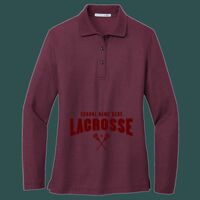 Women's Silk Touch Long Sleeve Polo Thumbnail